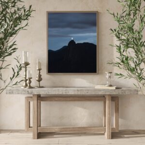 Christ the Redeemer At Night